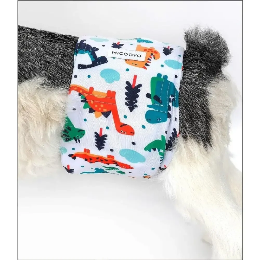 BRAND NEW ~ Set/ 3 Pet Reusable Diapers Washable Belly Bands Wraps Male Dogs XXL